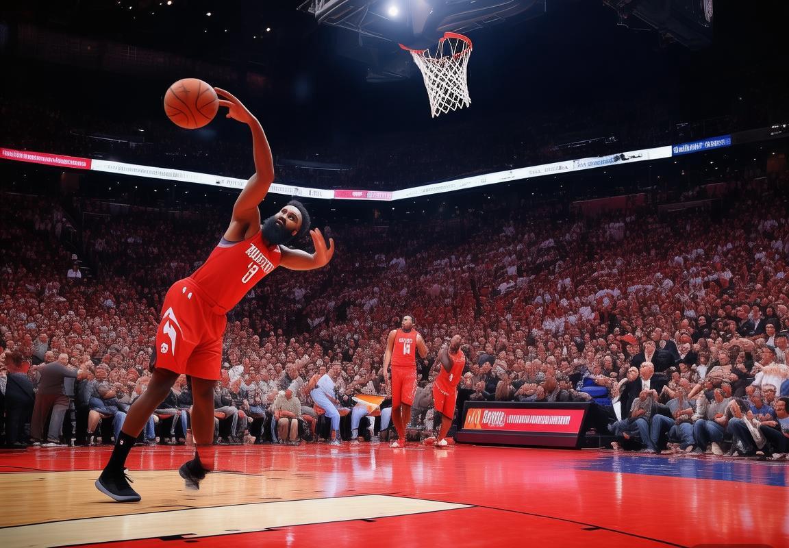 2019NBA火箭快船大战：哈登绝杀三分定江山